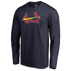 MLB St. Louis Cardinals Team Wordmark Long Sleeve T-Shirt