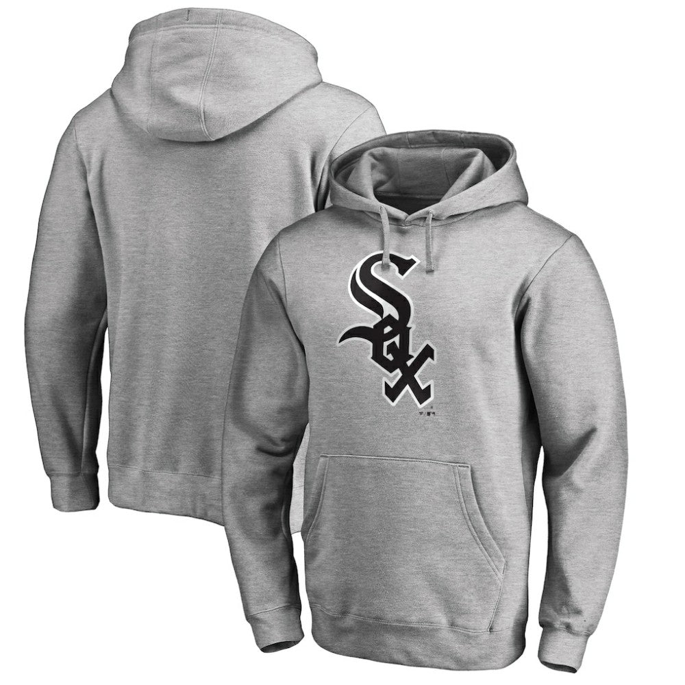 MLB Chicago White Sox Official Wordmark Fitted Pullover Hoodie