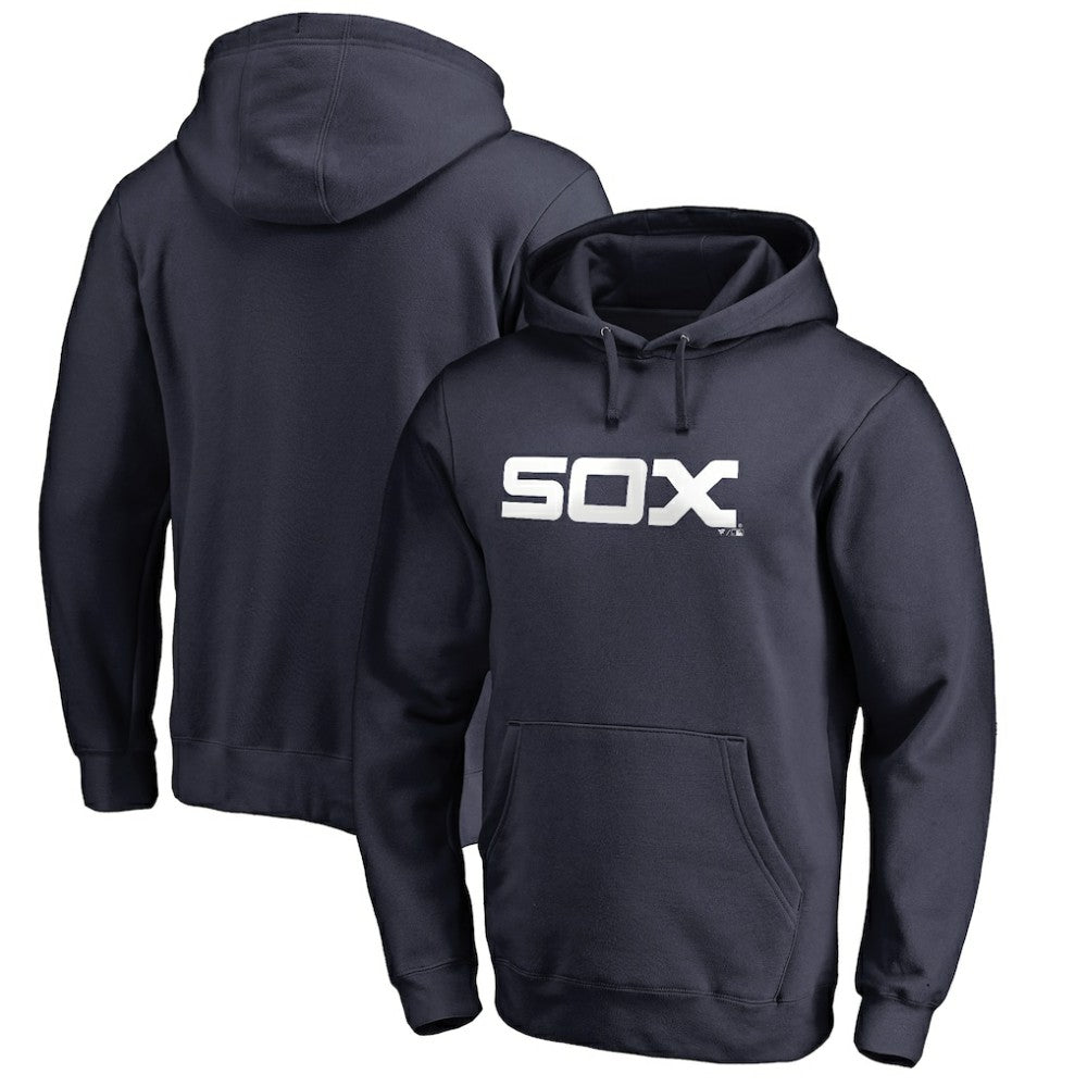 MLB Chicago White Sox Vintage Cooperstown Collection Wahconah Fitted Pullover Hoodie