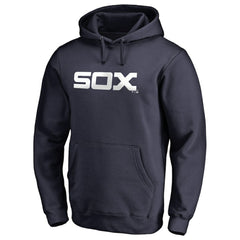 MLB Chicago White Sox Vintage Cooperstown Collection Wahconah Fitted Pullover Hoodie