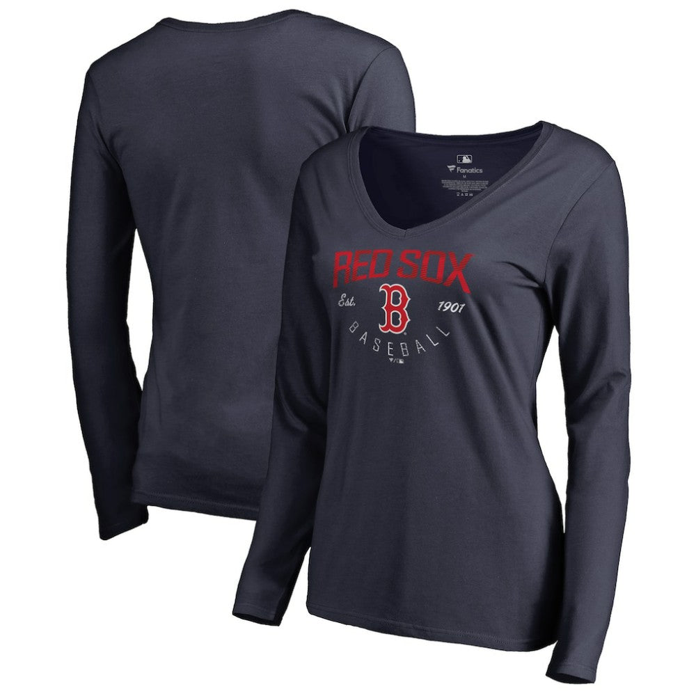 MLB Boston Red Sox Women's Live For It Long Sleeve T-Shirt