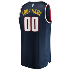 NBA Denver Nuggets Youth Fast Break Custom Replica Jersey Navy sale