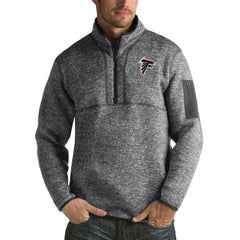 Antigua Fortune Big & Tall Quarter-Zip Pullover Jacket - Atlanta Falcons