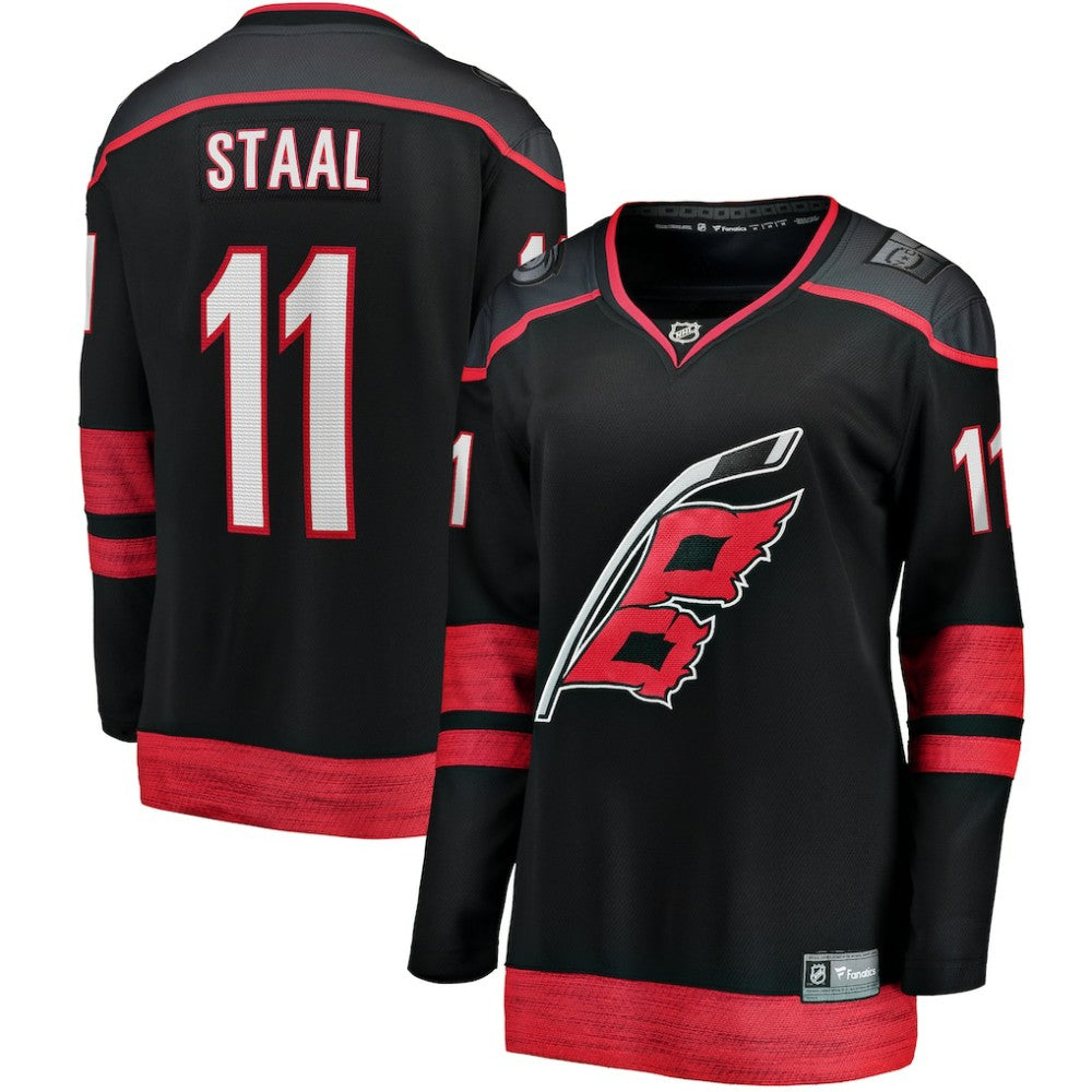 NHL Black Jordan Staal Carolina Hurricanes Fanatics Women's Alternate Breakaway Jersey