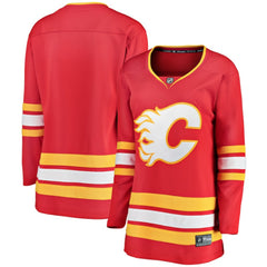 NHL Red Calgary Flames Fanatics Women's Home Breakaway Jersey