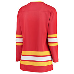 NHL Red Calgary Flames Fanatics Women's Home Breakaway Jersey