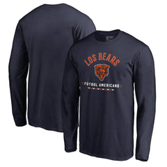 Futbol Americano Long Sleeve T-Shirt - Chicago Bears