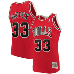 NBA Scottie Pippen Chicago Bulls 1997/98 Big & Tall Hardwood Classics Swingman Jersey sale