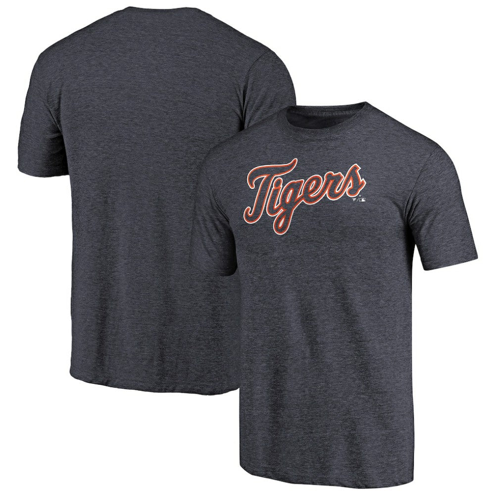 MLB Detroit Tigers Team Wordmark Tri-Blend T-Shirt