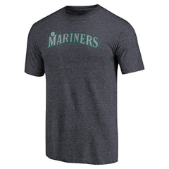 MLB Seattle Mariners Team Wordmark Tri-Blend T-Shirt