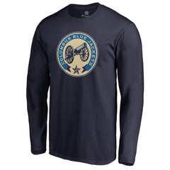NHL Navy Columbus Blue Jackets Team Alternate Long Sleeve T-Shirt