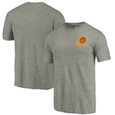 NBA Phoenix Suns Primary Logo Left Chest Distressed Tri-Blend T-Shirt