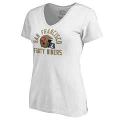 Women's Quinten Helmet T-Shirt - San Francisco 49ers