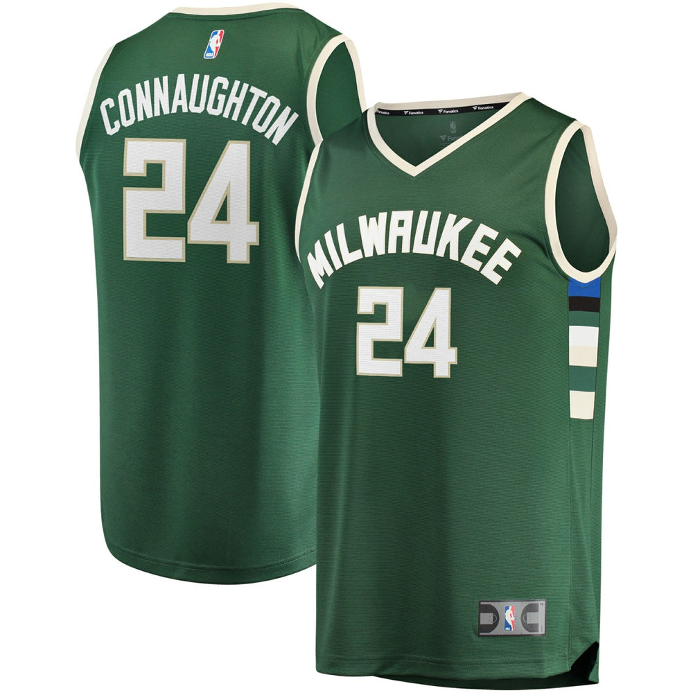NBA Pat Connaughton Milwaukee Bucks Fast Break Replica Jersey