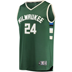 NBA Pat Connaughton Milwaukee Bucks Fast Break Replica Jersey