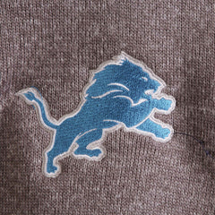 Antigua Fortune Quarter-Zip Pullover Jacket - Detroit Lions