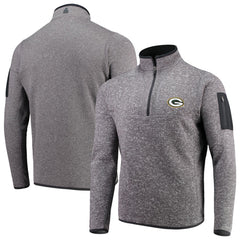 Antigua Fortune Quarter-Zip Pullover Jacket - Green Bay Packers