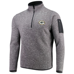 Antigua Fortune Quarter-Zip Pullover Jacket - Green Bay Packers