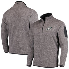 Antigua Fortune Quarter-Zip Pullover Jacket - Philadelphia Eagles