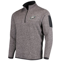 Antigua Fortune Quarter-Zip Pullover Jacket - Philadelphia Eagles