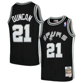 NBA Tim Duncan San Antonio Spurs Youth Swingman Throwback Jersey