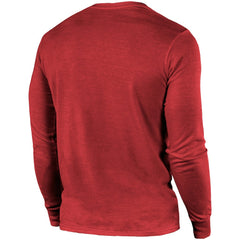 Majestic Threads Lockup Tri-Blend Long Sleeve T-Shirt - Arizona Cardinals