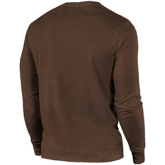 Majestic Threads Lockup Tri-Blend Long Sleeve T-Shirt - Cleveland Browns