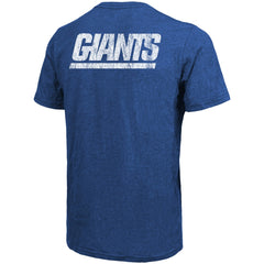 Majestic Threads Tri-Blend Pocket T-Shirt - New York Giants