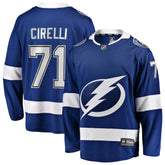 NHL Blue Anthony Cirelli Tampa Bay Lightning Fanatics Home Breakaway Player Jersey
