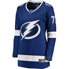 NHL Blue Anthony Cirelli Tampa Bay Lightning Fanatics Women's Home Breakaway Player Jersey