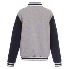 JH Design Reversible Two Tone Fleece Jacket - Dallas Cowboys
