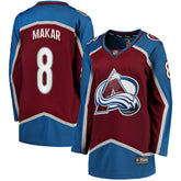 NHL Maroon Cale Makar Colorado Avalanche Fanatics Women's Home Breakaway Player Jersey