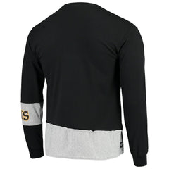 Refried Apparel Sustainable Upcycled Angle Long Sleeve T-Shirt - New Orleans Saints