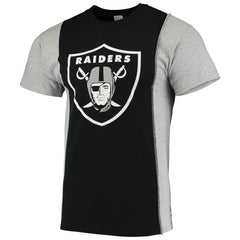 Refried Apparel Sustainable Upcycled Split T-Shirt - Las Vegas Raiders