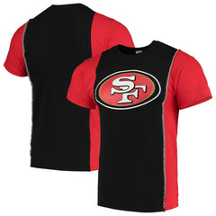 Refried Apparel Sustainable Upcycled Split T-Shirt - San Francisco 49ers