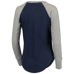Touch Women's Waffle Raglan Lightweight Long Sleeve T-Shirt - Seattle Seahawks