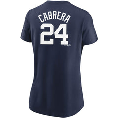 MLB Miguel Cabrera Detroit Tigers Nike Women's Name & Number T-Shirt