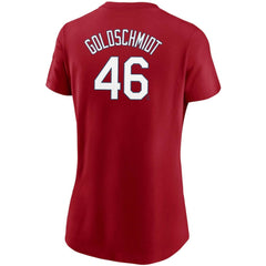 MLB Paul Goldschmidt St. Louis Cardinals Nike Women's Name & Number T-Shirt