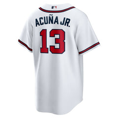 MLB Ronald Acuna Jr. Atlanta Braves Nike Home Replica Player Name Jersey