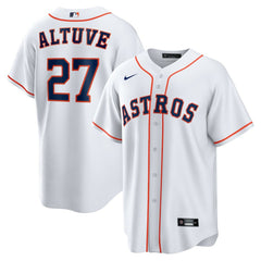 MLB Jose Altuve Houston Astros Nike Home Replica Player Name Jersey