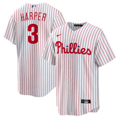 MLB Bryce Harper Philadelphia Phillies Nike Home Replica Player Name Jersey