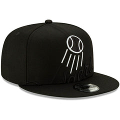 MLB Los Angeles Dodgers New Era Monochrome Logo Elements 9FIFTY Adjustable Snapback Hat