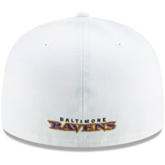 Shield Omaha 59FIFTY Fitted Hat - Baltimore Ravens