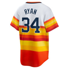 MLB Nolan Ryan Houston Astros Nike Home Cooperstown Collection Player Jersey