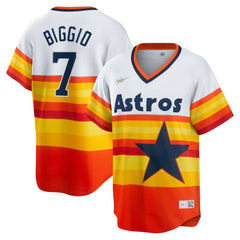 MLB Craig Biggio Houston Astros Nike Home Cooperstown Collection Player Jersey