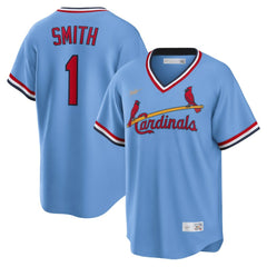 MLB Ozzie Smith St. Louis Cardinals Nike Road Cooperstown Collection Player Jersey