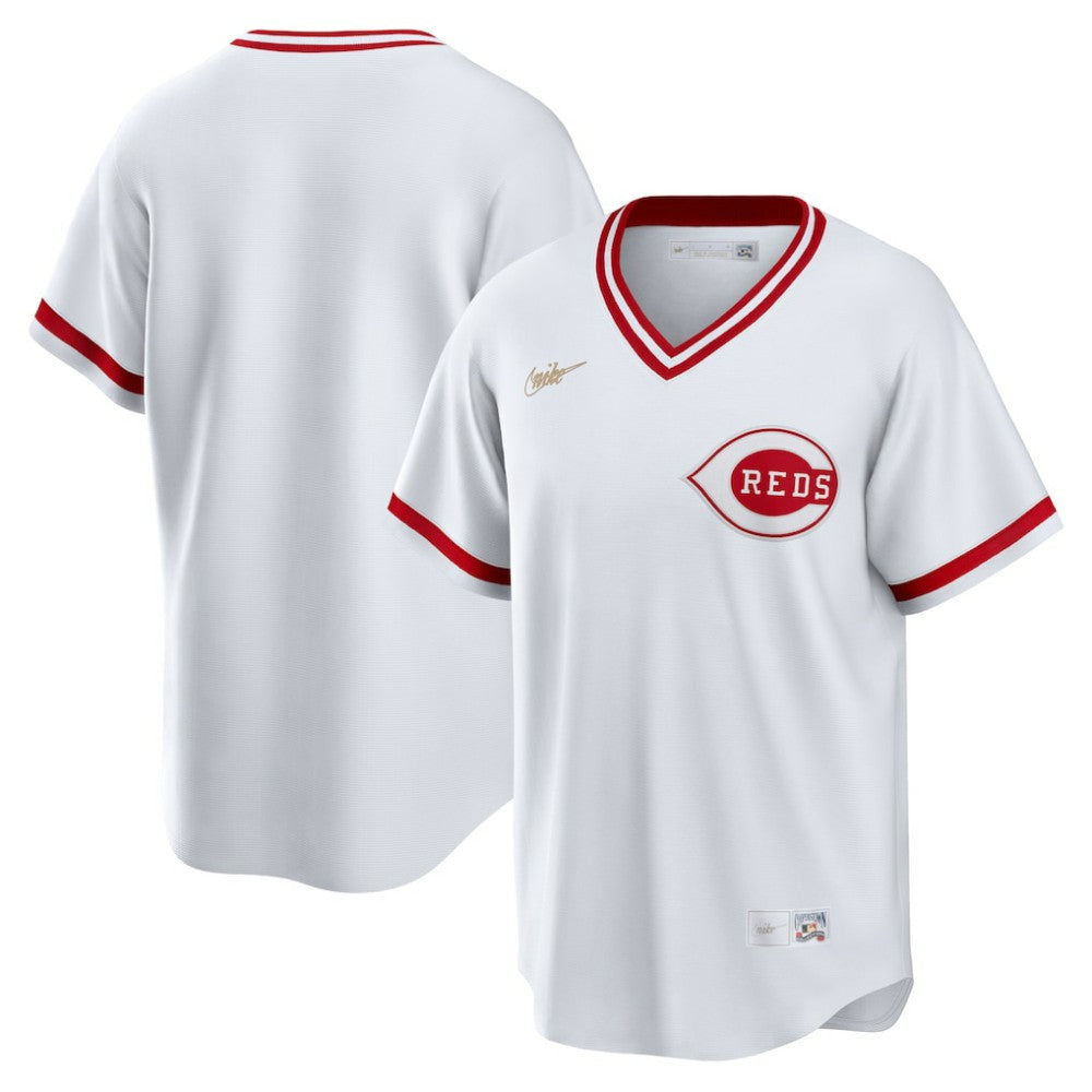 MLB Cincinnati Reds Nike Home Cooperstown Collection Team Jersey