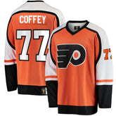 NHL Orange Paul Coffey Philadelphia Flyers Fanatics Premier Breakaway Retired Player Jersey