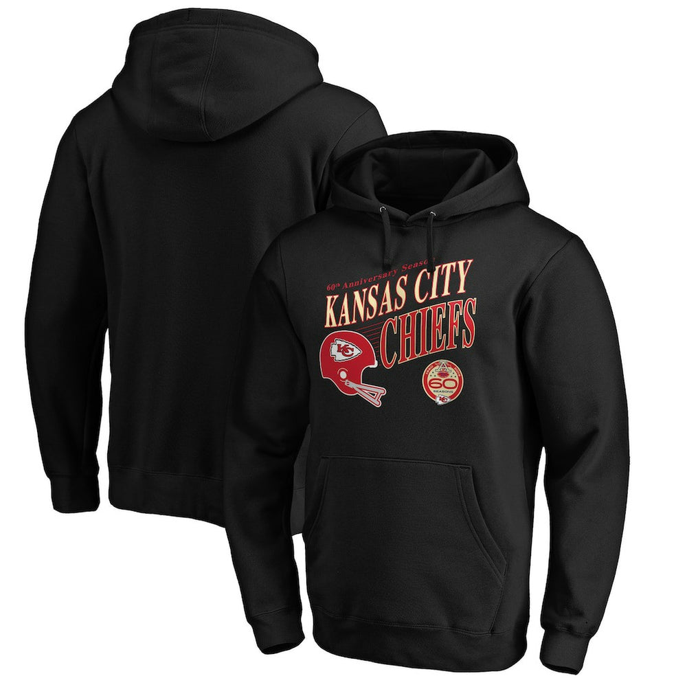 60th Season Logo Rise Pullover Hoodie - Kansas City Chiefs