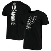 NBA Luka Samanic San Antonio Spurs Playmaker Name & Number Logo T-Shirt
